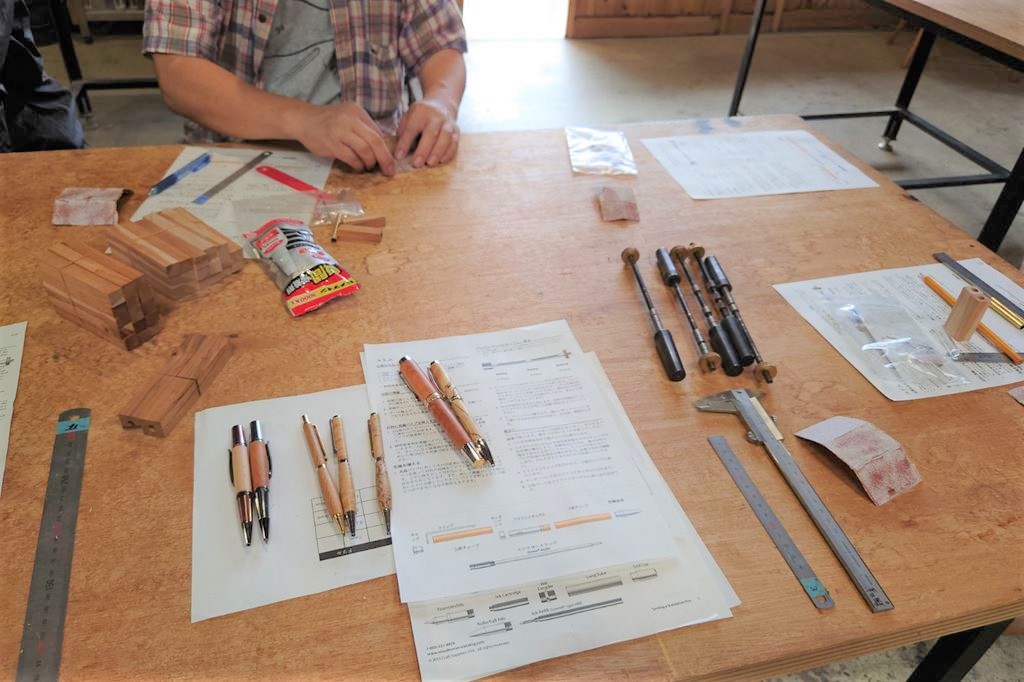 木工　木工旋盤　教室　ツバキラボ　DIY　ペンづくり　ペンターニング　木のボールペン