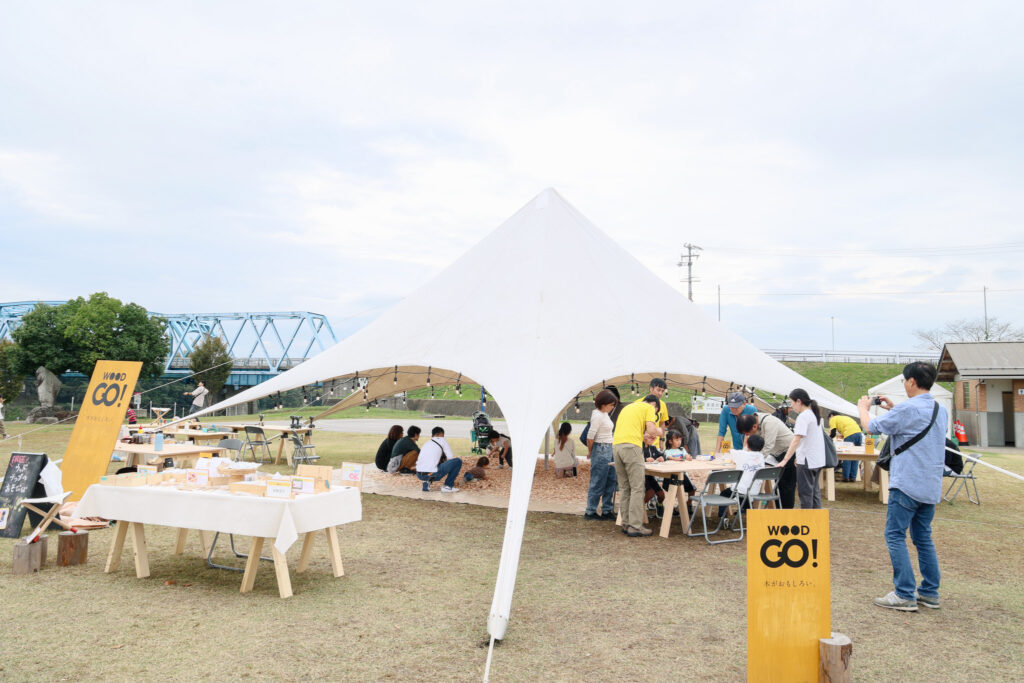 ツバキラボ 木育イベント WOOD GO! ワークショップ