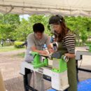 ぎふグリーンライフフェスティバル ぎふ緑化フェア 木工旋盤 ツバキラボ