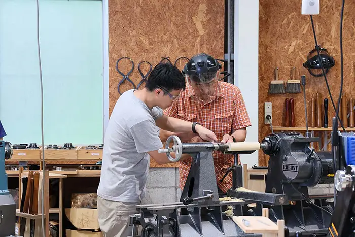 木工旋盤 教室 レッスン 岐阜