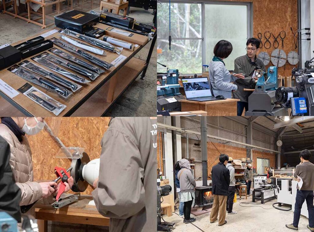 ツバキラボ 木材市 木工旋盤 端材市