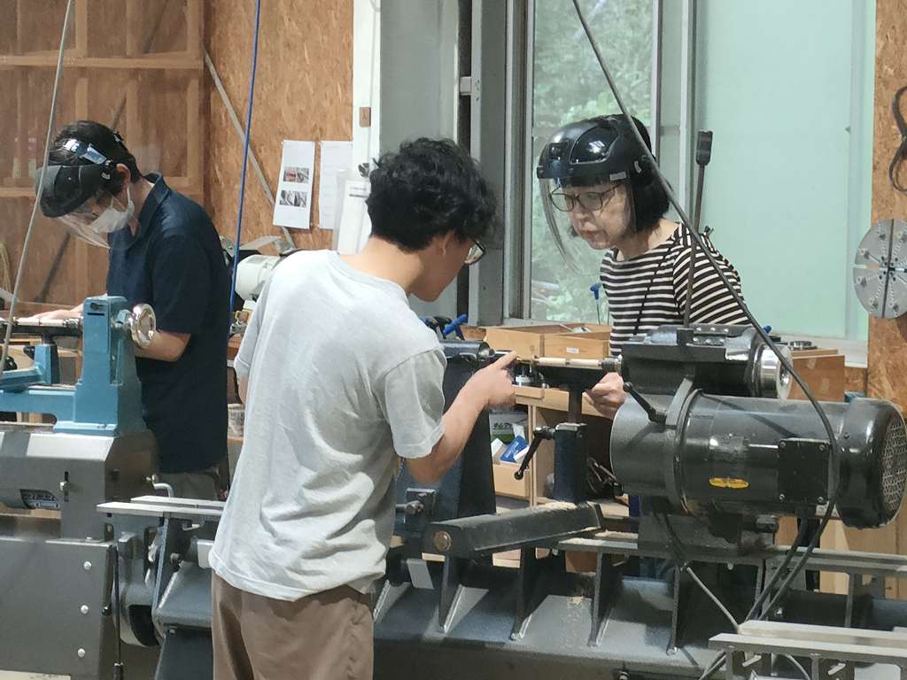 ペンターニング講習 ペンづくり 木工旋盤 ツバキラボ