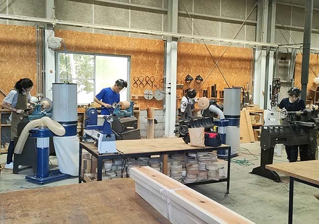 tsubakilab シェア工房 木工旋盤 岐阜