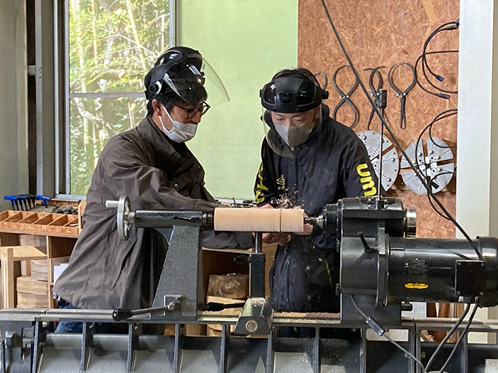 ペッパーミル 木工旋盤 ツバキラボ 木工