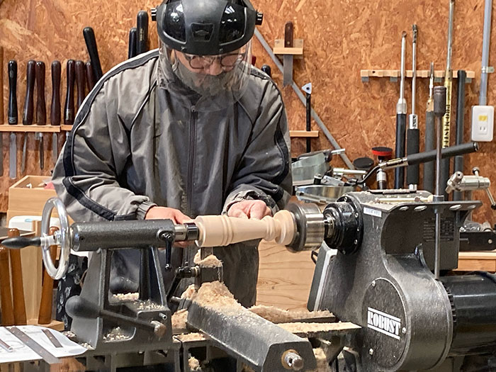 ペッパーミル 木工旋盤 ツバキラボ 木工