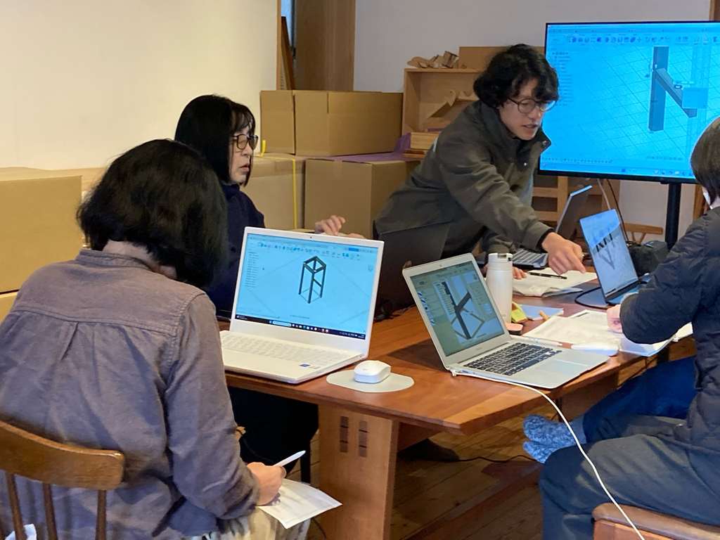 Fusion360 3D CAD ツバキラボ 木工