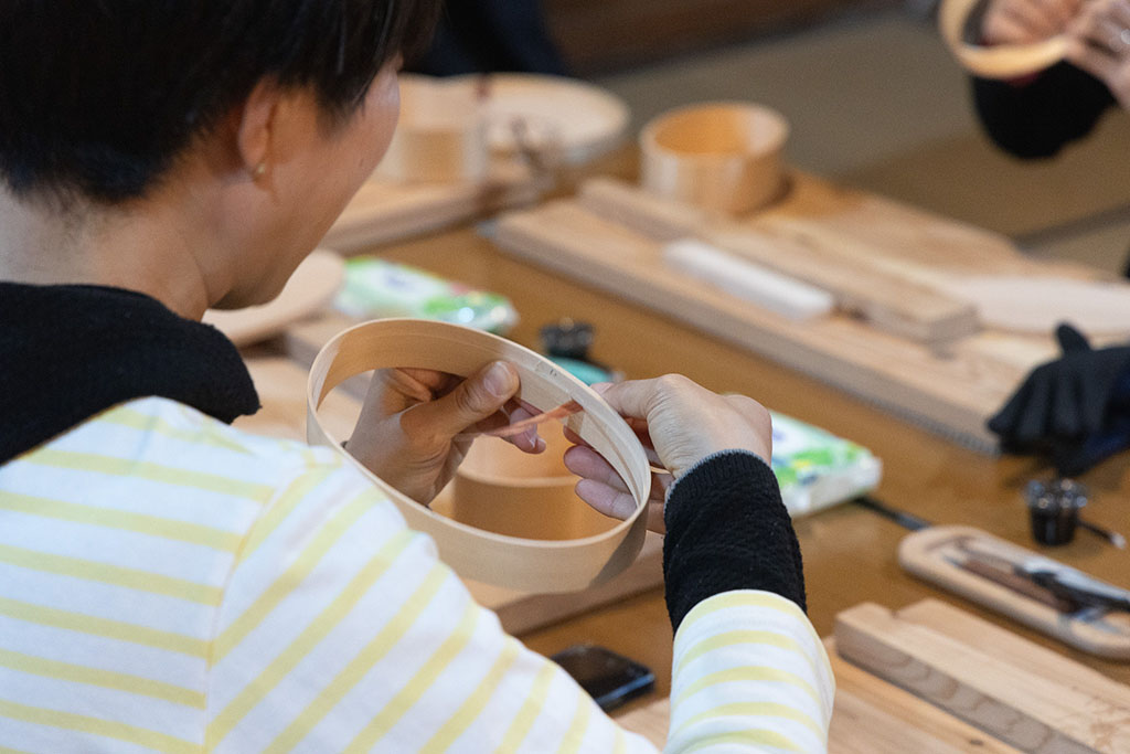 IBUCAL ツバキラボ 曲げわっぱ お弁当箱