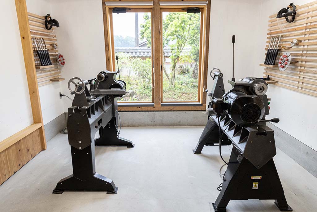 IBUCAL ツバキラボ 木工旋盤 ハンティングチェア