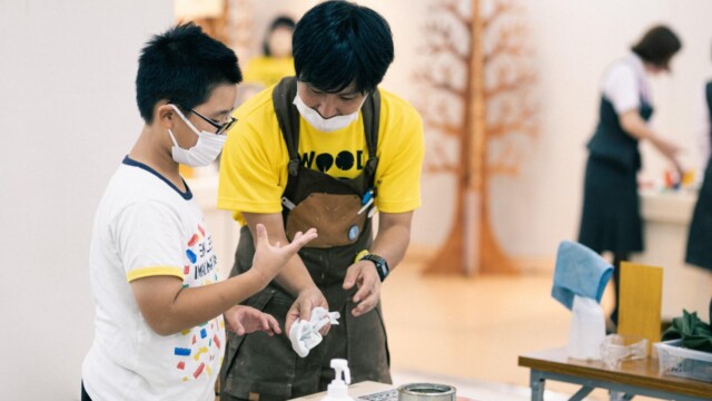 木育イベント WOOD GO! 岐阜タカシマヤ 高島屋 ツバキラボ