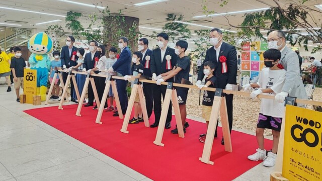 木育イベント WOOD GO! 岐阜タカシマヤ 高島屋 ツバキラボ