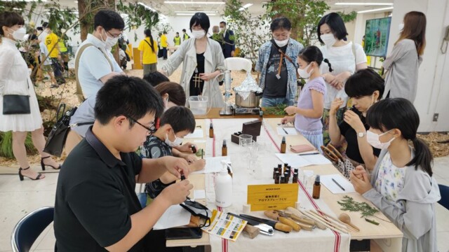 木育イベント WOOD GO! 岐阜タカシマヤ 高島屋 ツバキラボ