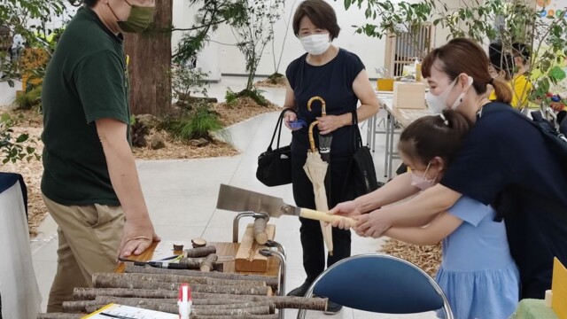 木育イベント WOOD GO! 岐阜タカシマヤ 高島屋 ツバキラボ