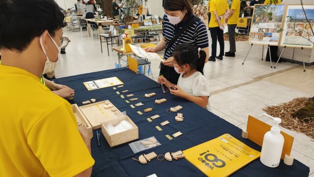 木育イベント WOOD GO! 岐阜タカシマヤ 高島屋 ツバキラボ