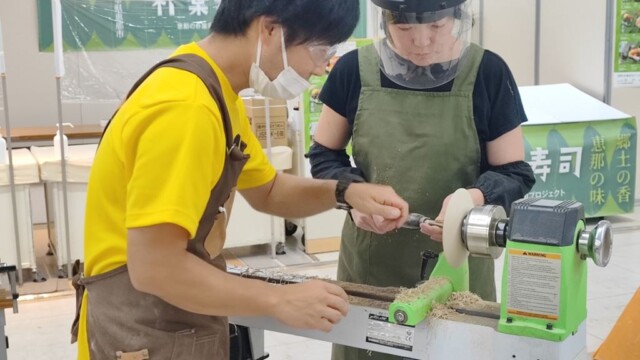 木育イベント WOOD GO! 岐阜タカシマヤ 高島屋 ツバキラボ