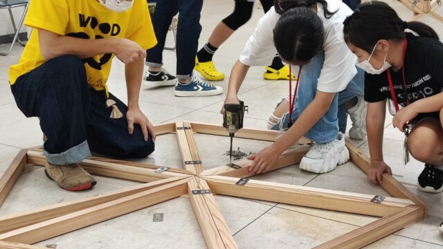 木育イベント WOOD GO! 岐阜タカシマヤ 高島屋 ツバキラボ