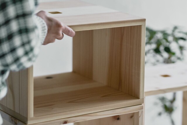 もくわく シンプル 簡易 家具